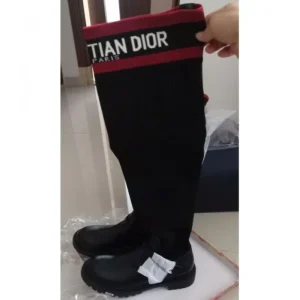 年末年始限定、出血大セール 品質保証 セール商品 DIOR ディオール 売切必至 レディース 長靴 商品画像 1