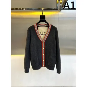 2024FW BURBERRY バーバリー シンプルなデザイン カーディガンコート 商品画像 1