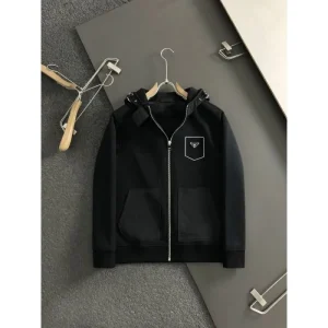 2024FW PRADA プラダ 最新先取りおしゃれなロゴ入り コート 商品画像 1