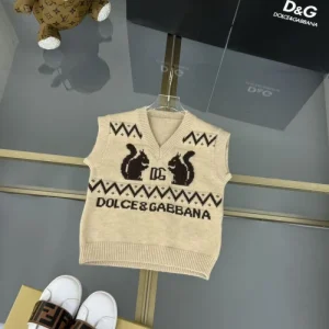 2024FW チョッキのセーター DOLCE&GABBANA ドルチェ&ガッバーナ ロゴが美しい 商品画像 1
