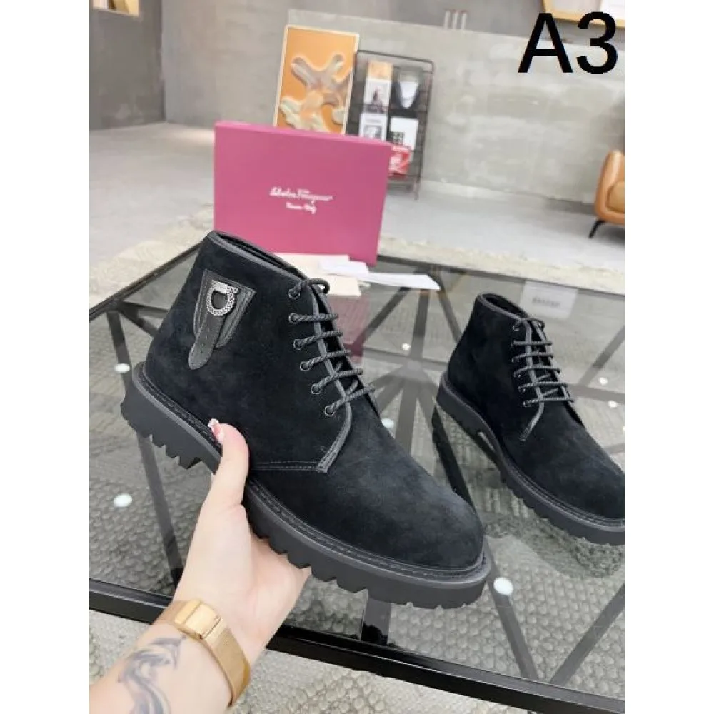 2024FW メンズ用 ブーツ FERRAGAMO サルヴァトーレ フェラガモ 注目No.1 商品画像 3