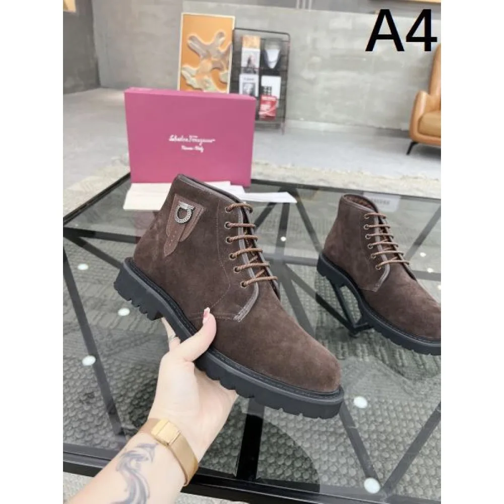 2024FW メンズ用 ブーツ FERRAGAMO サルヴァトーレ フェラガモ 注目No.1 商品画像 4