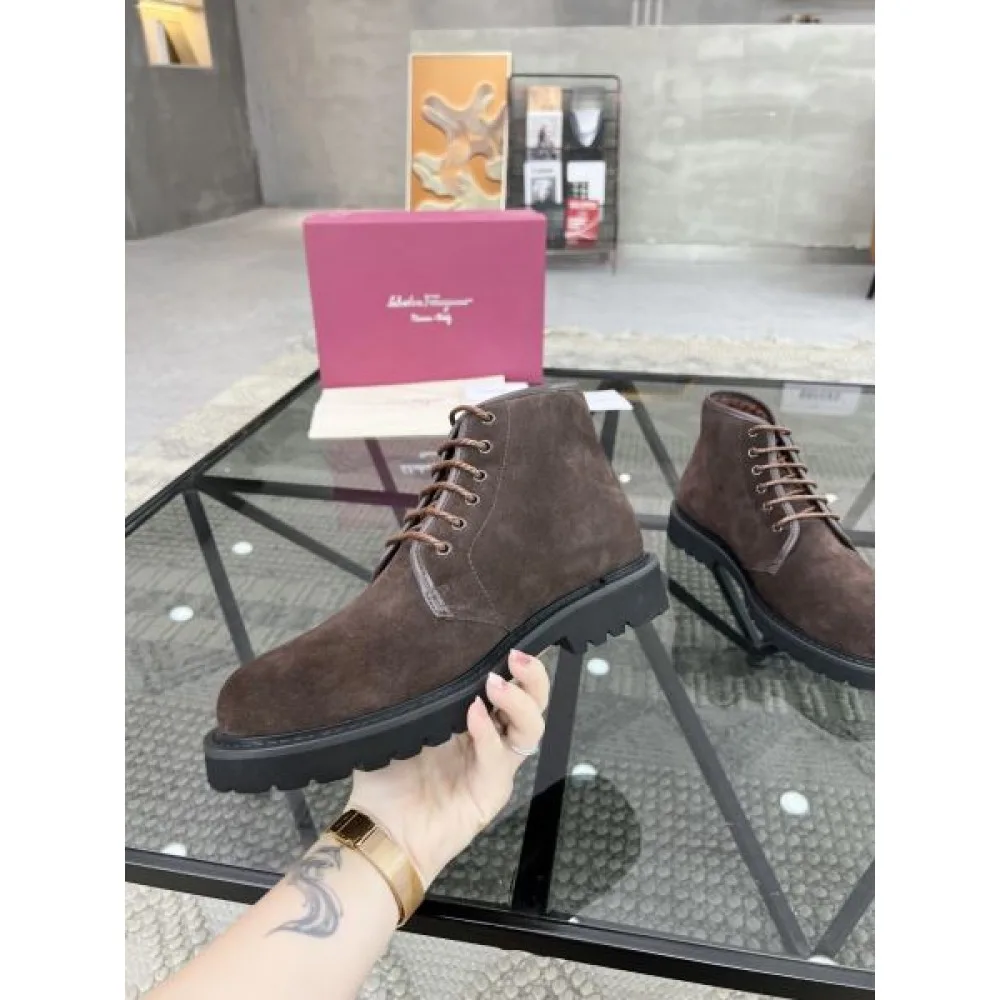 2024FW メンズ用 ブーツ FERRAGAMO サルヴァトーレ フェラガモ 注目No.1 商品画像 5