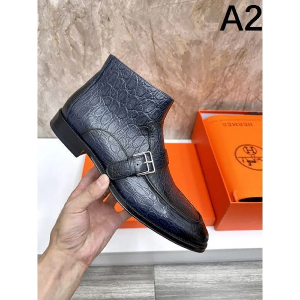 2025秋冬新作 HERMES エルメス メンズ用 ブーツ 今季トレンドの最注目アイテム 商品画像 2