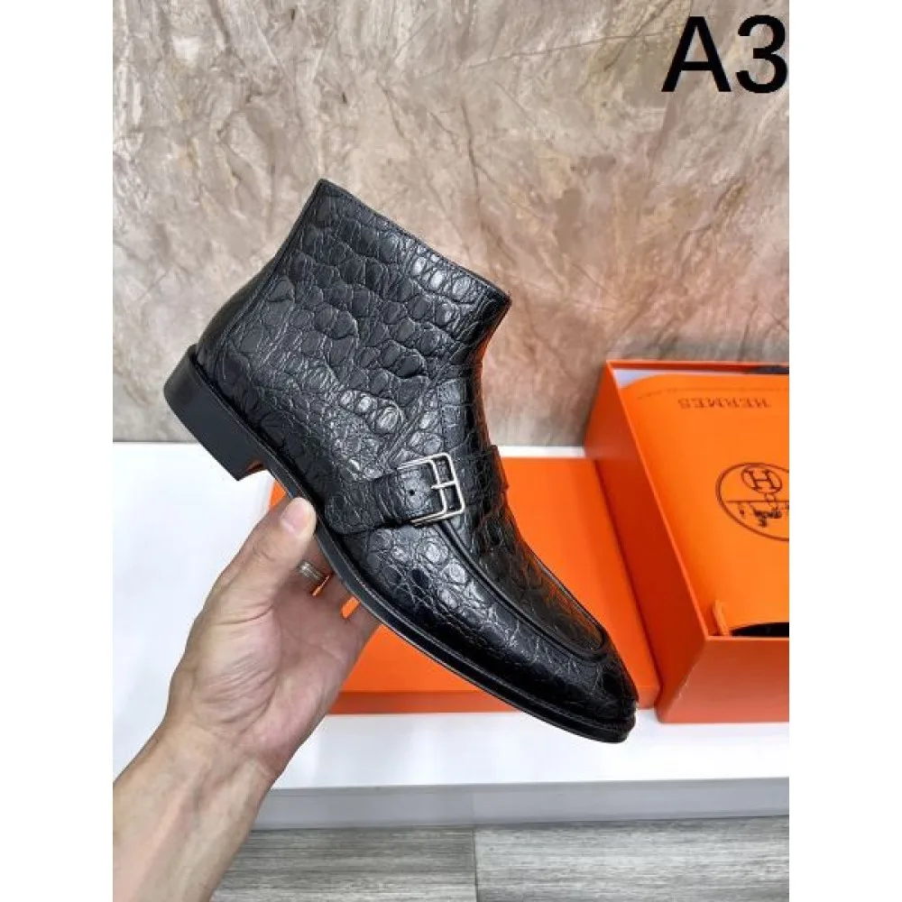 2025秋冬新作 HERMES エルメス メンズ用 ブーツ 今季トレンドの最注目アイテム 商品画像 3