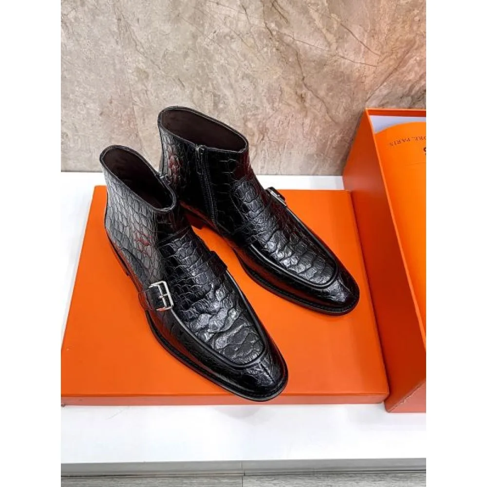 2025秋冬新作 HERMES エルメス メンズ用 ブーツ 今季トレンドの最注目アイテム 商品画像 5