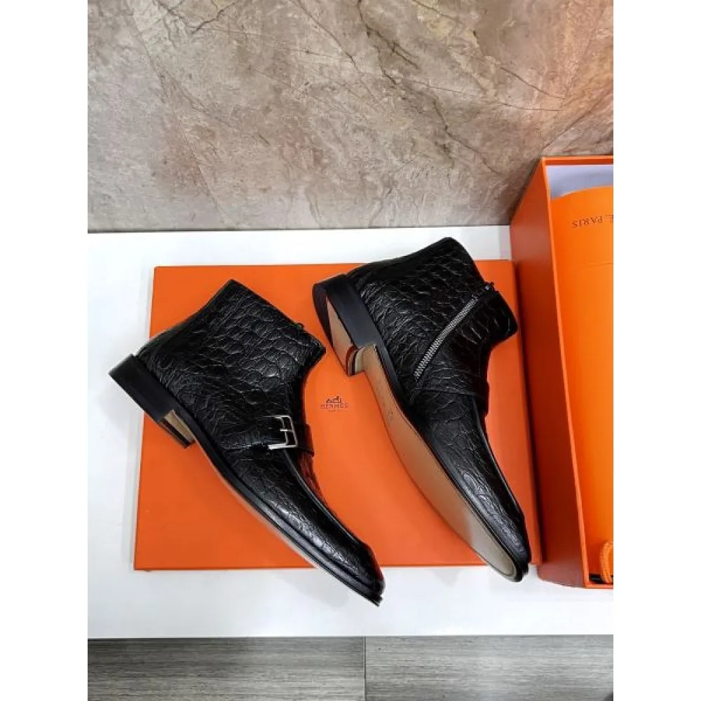 2025秋冬新作 HERMES エルメス メンズ用 ブーツ 今季トレンドの最注目アイテム 商品画像 6