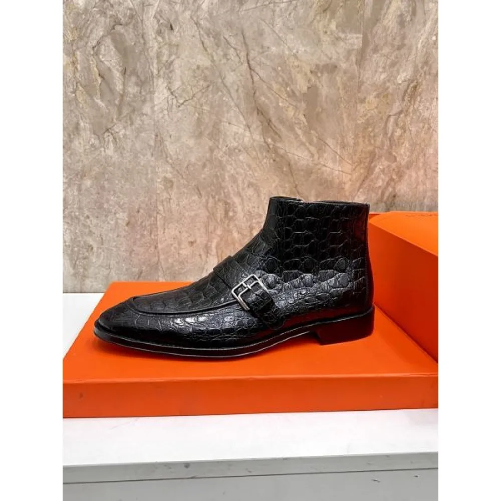2025秋冬新作 HERMES エルメス メンズ用 ブーツ 今季トレンドの最注目アイテム 商品画像 7