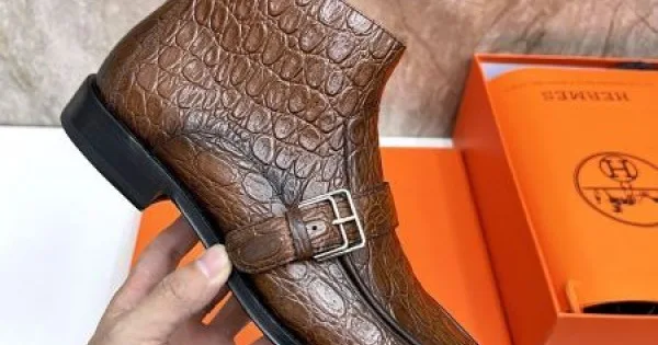 2025秋冬新作 HERMES エルメス メンズ用 ブーツ 今季トレンドの最注目アイテム 商品画像 11
