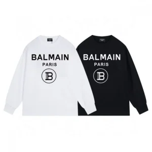 2024FW BALMAIN バルマン 今年コレクション新作登場! 長袖Tシャツ 商品画像 1