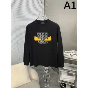 2024FW FENDI フェンデイ セレブが今シーズン手に入れ 長袖Tシャツ 商品画像 1