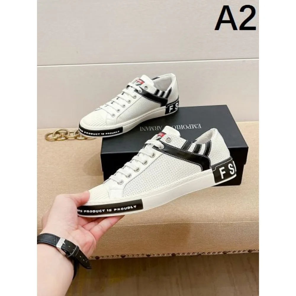 ARMANI アルマーニ 1点限り!VIP顧客セール 2026 メンズ用 カジュアルシューズ 商品画像 2