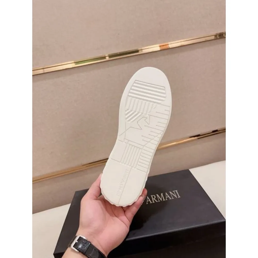 2024FW メンズ用 カジュアルシューズ ARMANI アルマーニ 着心地のいいサイズ感 商品画像 10