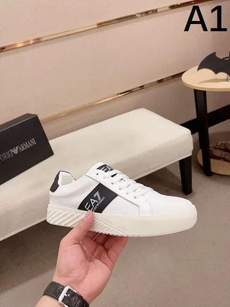 2024FW メンズ用 カジュアルシューズ ARMANI アルマーニ 着心地のいいサイズ感 商品画像 11
