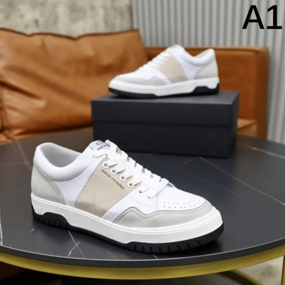 2024FW メンズ用 カジュアルシューズ ARMANI アルマーニ 上級者すぎる着こなし 商品画像 1
