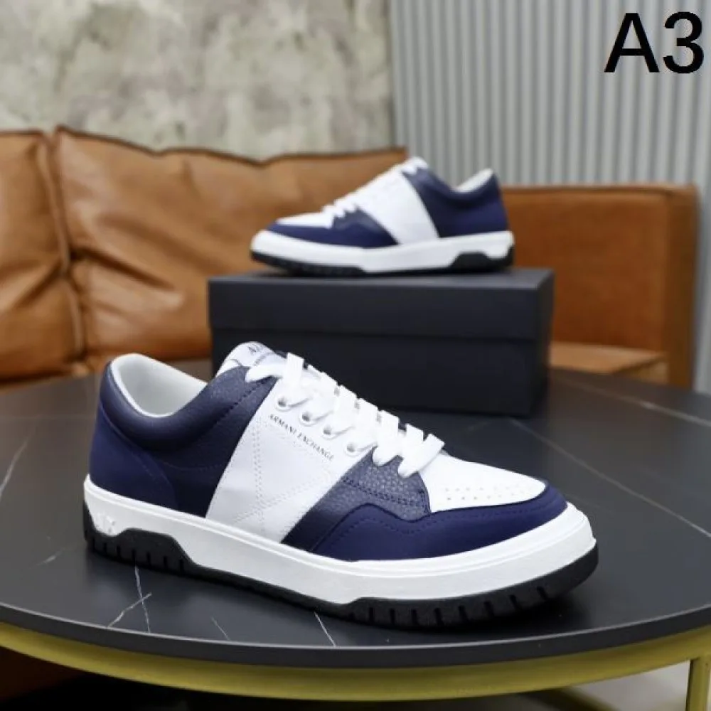 2024FW メンズ用 カジュアルシューズ ARMANI アルマーニ 上級者すぎる着こなし 商品画像 3