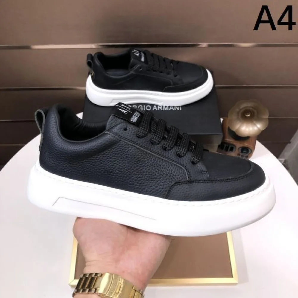2024FW メンズ用 カジュアルシューズ ARMANI アルマーニ 大人買いする方も多い 商品画像 4