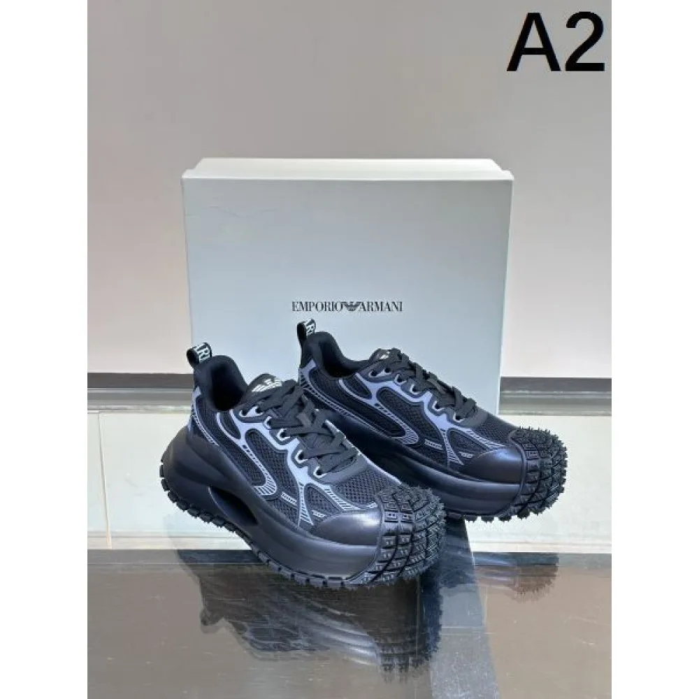 2024FW メンズ用 カジュアルシューズ ARMANI アルマーニ 半歩先をゆくオシャレ 商品画像 2