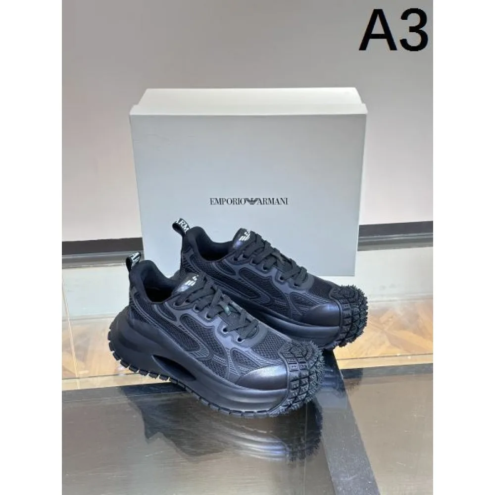 2024FW メンズ用 カジュアルシューズ ARMANI アルマーニ 半歩先をゆくオシャレ 商品画像 3