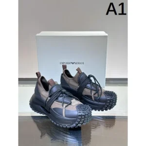 2024FW メンズ用 カジュアルシューズ ARMANI アルマーニ 飽きのこないデザイン 商品画像 1