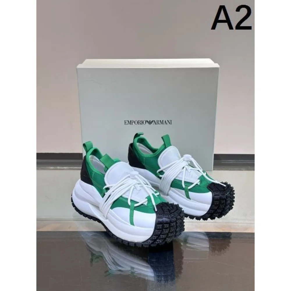 2024FW メンズ用 カジュアルシューズ ARMANI アルマーニ 飽きのこないデザイン 商品画像 2