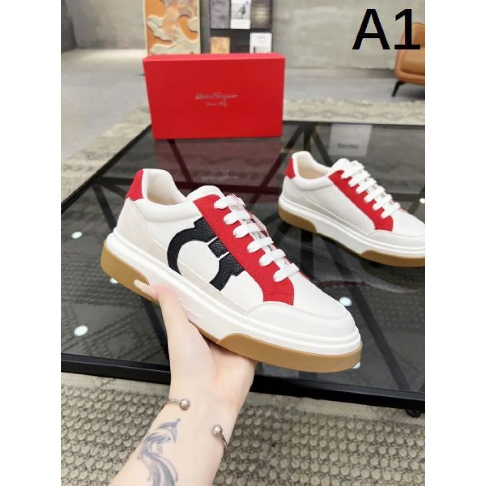 FERRAGAMO サルヴァトーレ フェラガモ 海外限定! 2026 メンズ用 カジュアルシューズ 商品画像 1