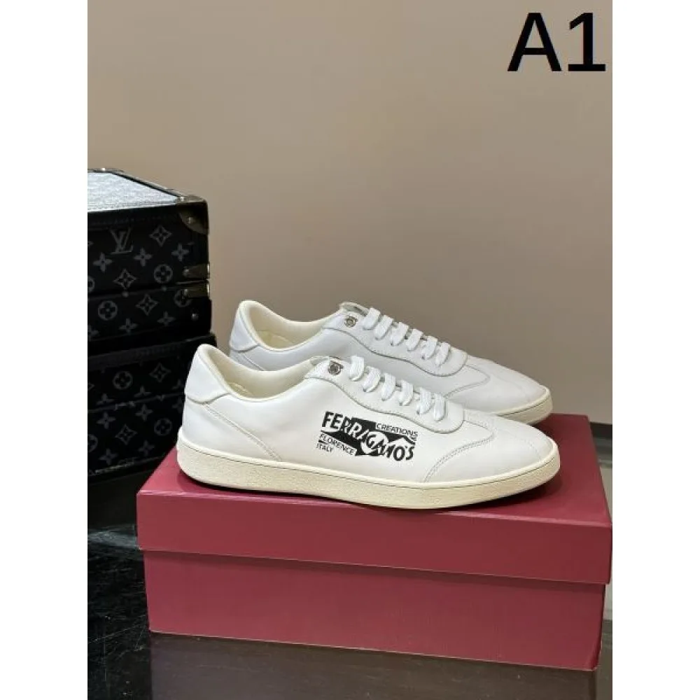 FERRAGAMO サルヴァトーレ フェラガモ 最安値挑戦! 2026 メンズ用 カジュアルシューズ 商品画像 1