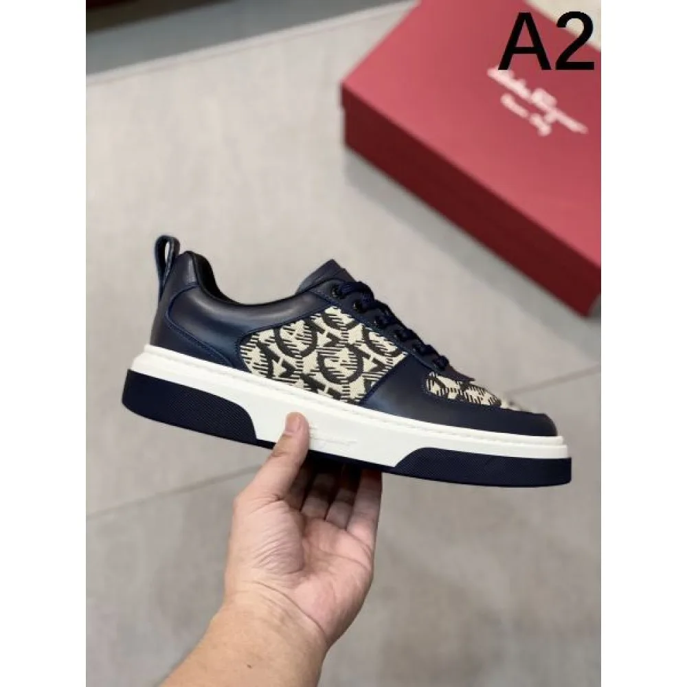 2024FW メンズ用 カジュアルシューズ FERRAGAMO サルヴァトーレ フェラガモ 確保済み 商品画像 2
