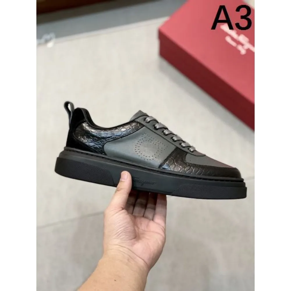 2024FW メンズ用 カジュアルシューズ FERRAGAMO サルヴァトーレ フェラガモ 大変お得 商品画像 3