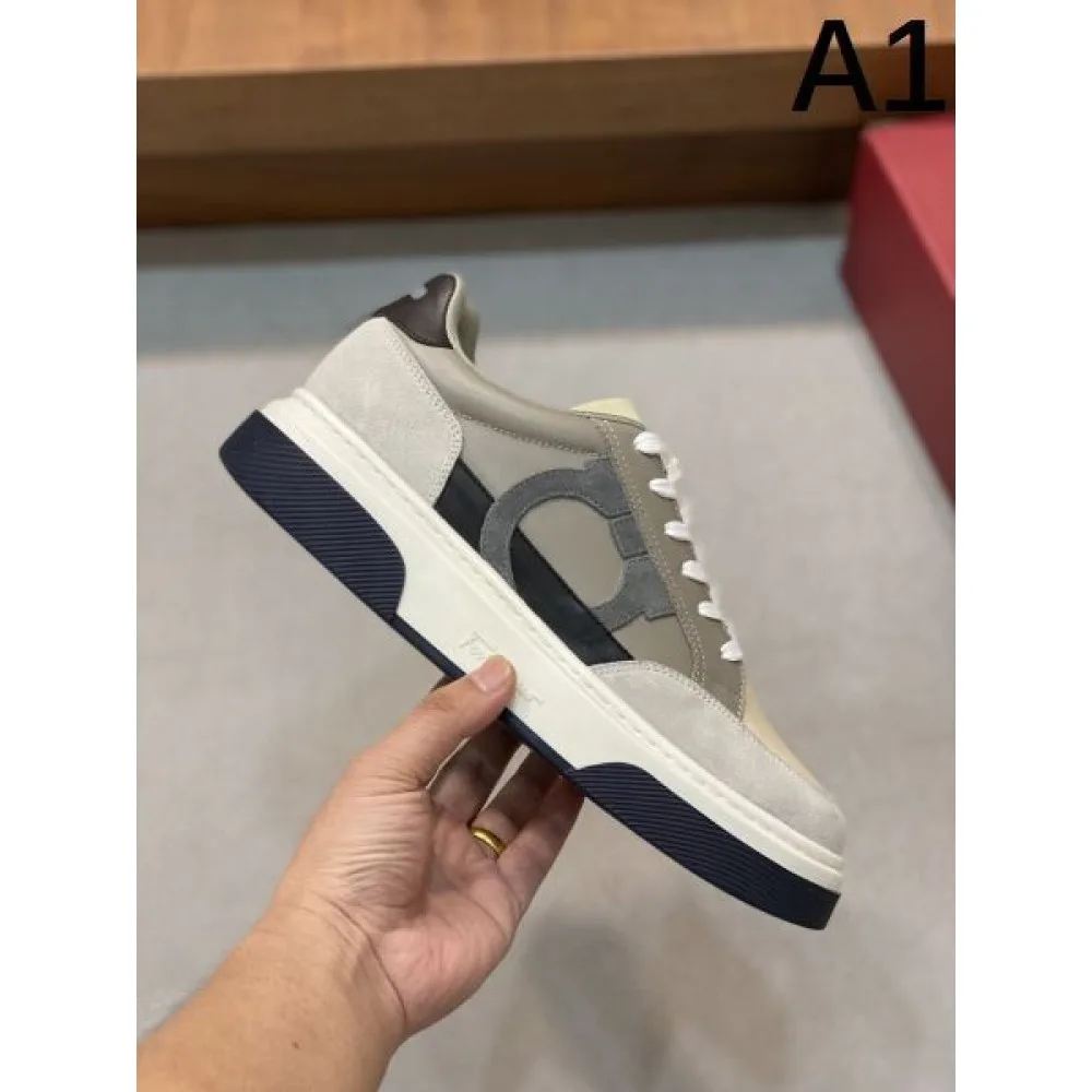 2024FW メンズ用 カジュアルシューズ FERRAGAMO サルヴァトーレ フェラガモ 期間限定 商品画像 1