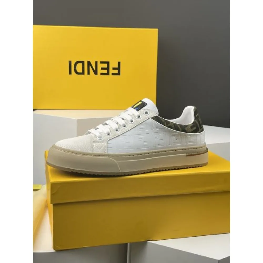 2024FW メンズ用 カジュアルシューズ FENDI フェンデイ レトロ感のあるデザイン 商品画像 4
