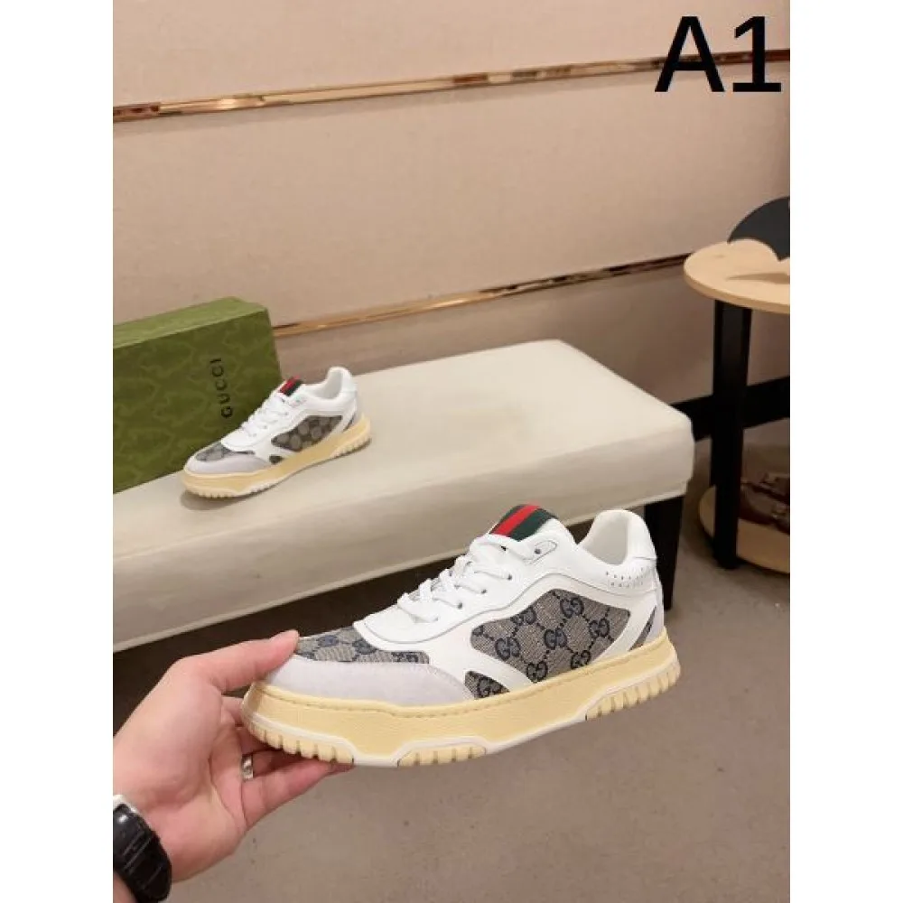 GUCCI グッチ 安定感のある夏新作 2026 メンズ用 カジュアルシューズ 商品画像 1
