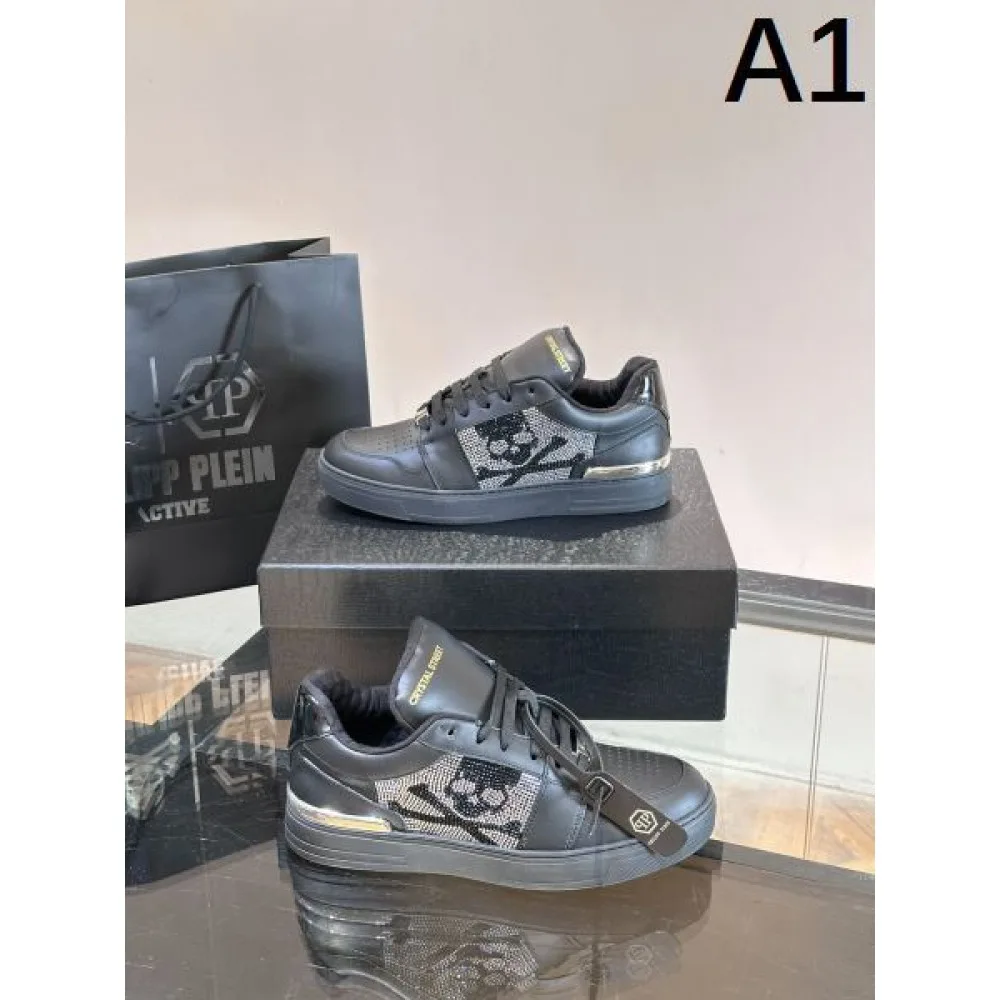 2024FW メンズ用 カジュアルシューズ PHILIPP PLEIN フィリッププレイン 売切必至 商品画像 1