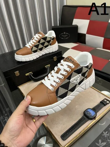 PRADA プラダ スタイリッシュな雰囲気 2026 メンズ用 カジュアルシューズ 商品画像 10