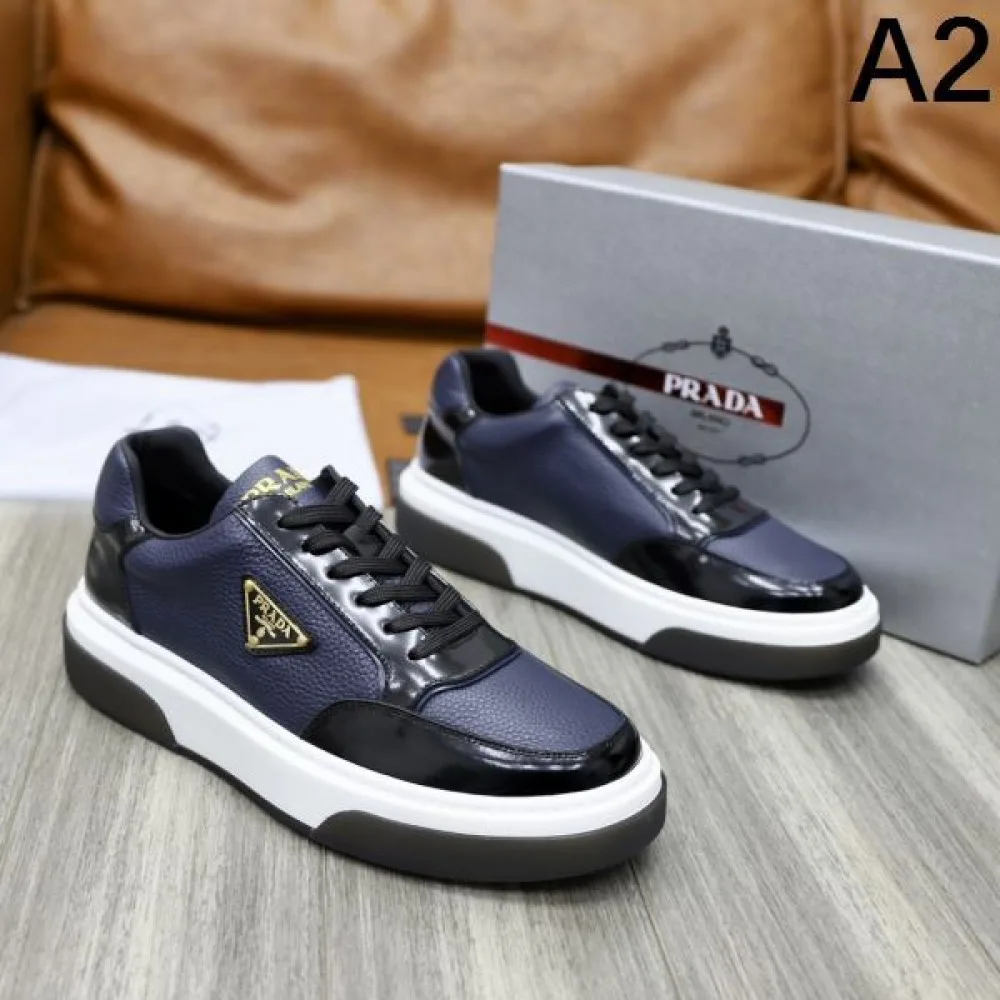 2024FW メンズ用 カジュアルシューズ PRADA プラダ 人カジュアルスタイル 商品画像 2