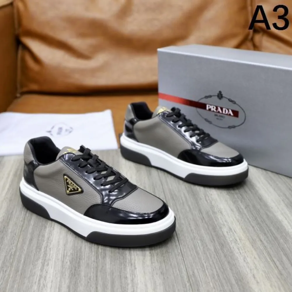 2024FW メンズ用 カジュアルシューズ PRADA プラダ 人カジュアルスタイル 商品画像 3