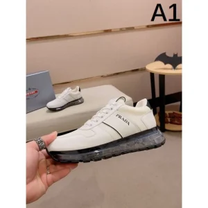 2024FW メンズ用 カジュアルシューズ PRADA プラダ キレイ色チェック秋冬 商品画像 1