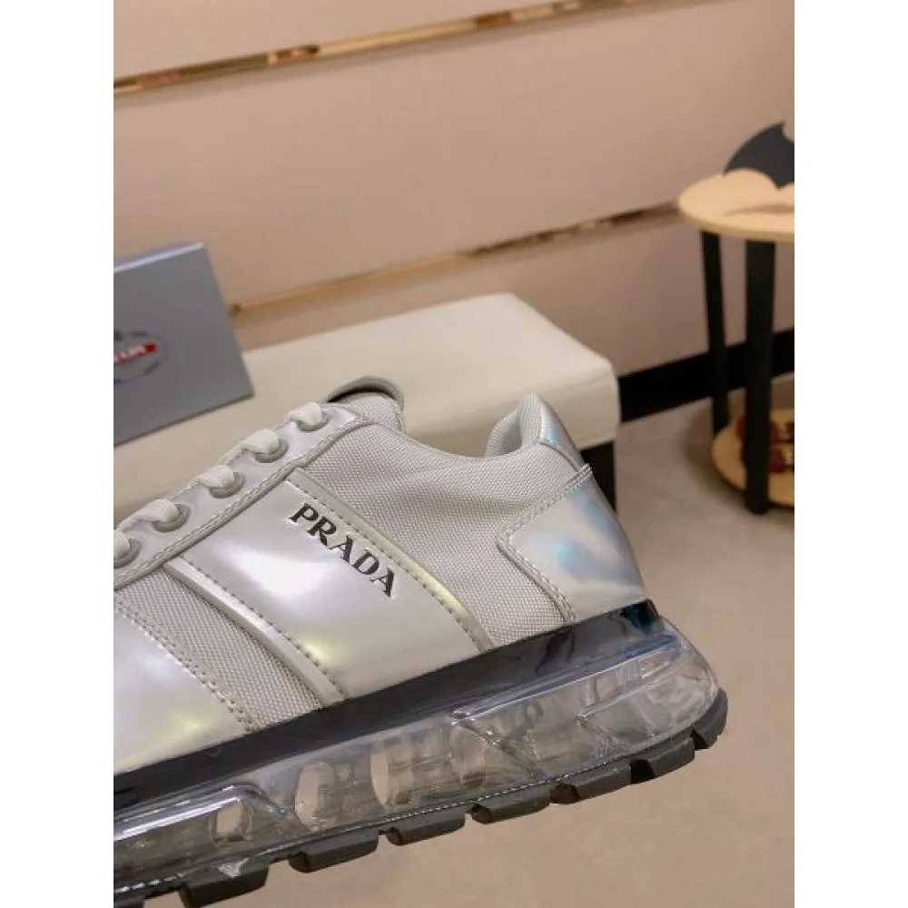2024FW メンズ用 カジュアルシューズ PRADA プラダ キレイ色チェック秋冬 商品画像 9