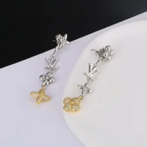 2026 LOUIS VUITTON ルイヴィトン イヤリング シックな色合い 商品画像 1