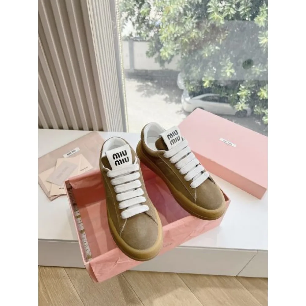 2026 売切れ必須 MIU MIU ミュウミュウ レディース用 カジュアルシューズ 商品画像 4