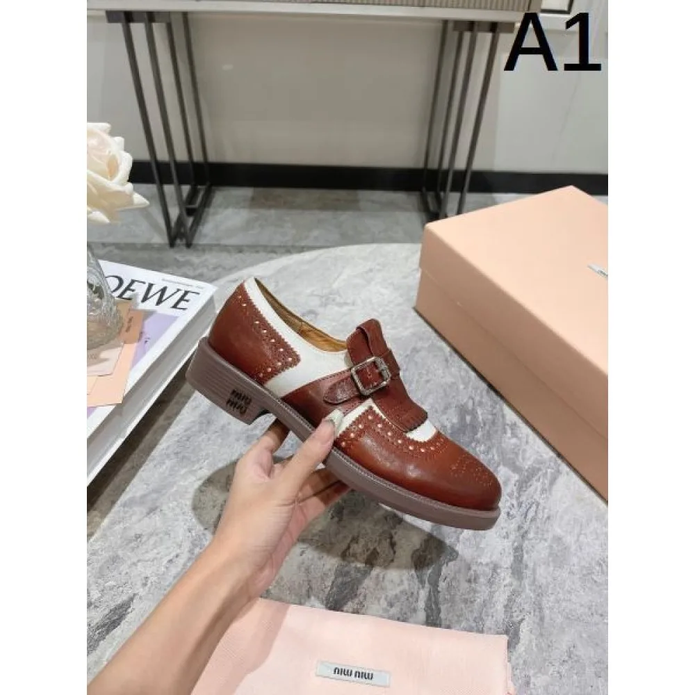 MIU MIU ミュウミュウ 2024FW レディース用 カジュアルシューズ 愛用ブランド 商品画像 1