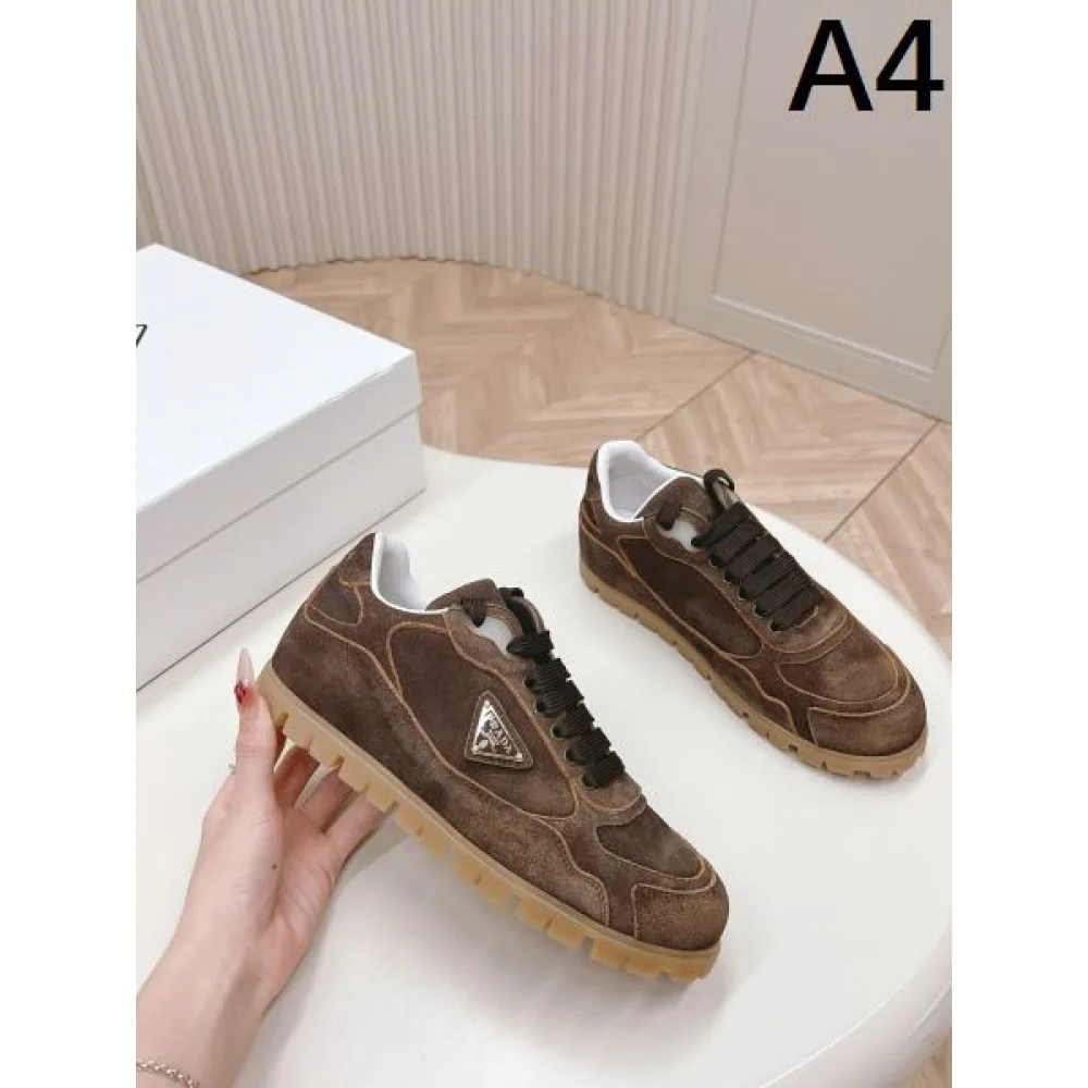 2026 綺麗なシルエット PRADA プラダ レディース用 カジュアルシューズ 商品画像 4