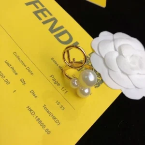最新先取りおしゃれなロゴ入り 2026 リング FENDI フェンデイ 商品画像 1