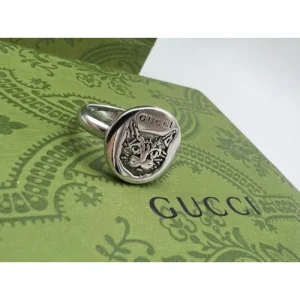 最新先取りおしゃれなロゴ入り 2026 リング GUCCI グッチ 商品画像 1