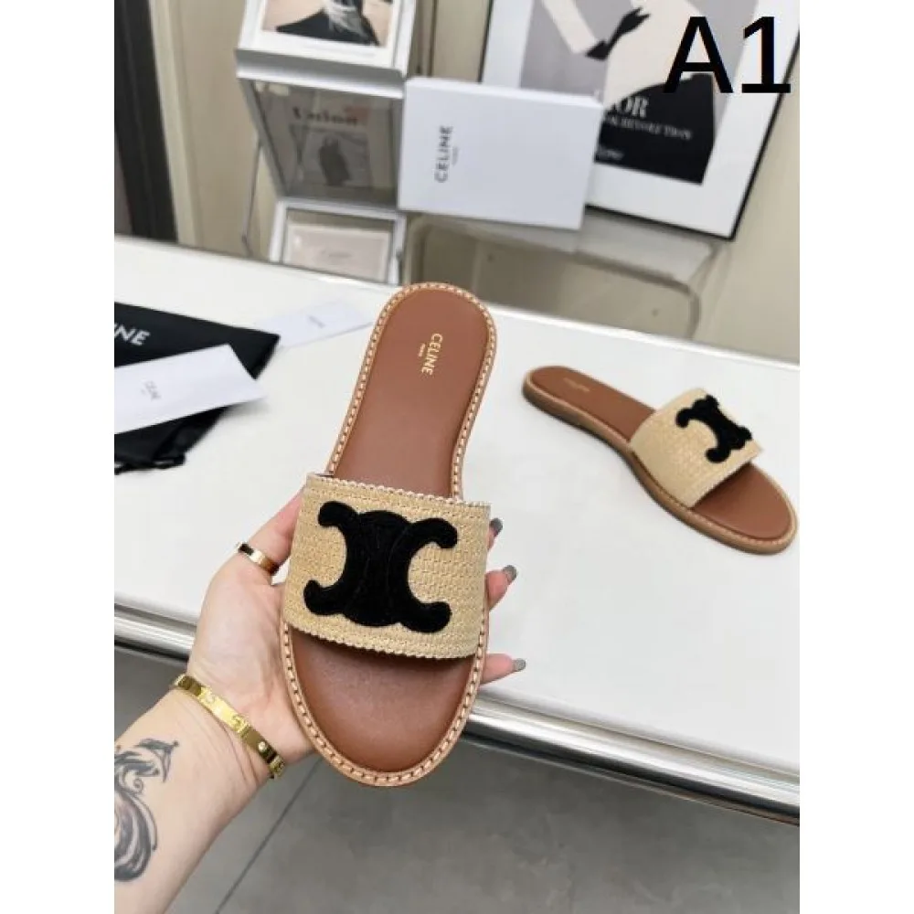 2026 セレブも夢中ブランド新作 CELINE セリーヌ レディーススリッパ 商品画像 2