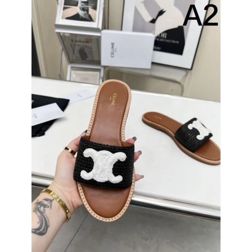 2026 セレブも夢中ブランド新作 CELINE セリーヌ レディーススリッパ 商品画像 3