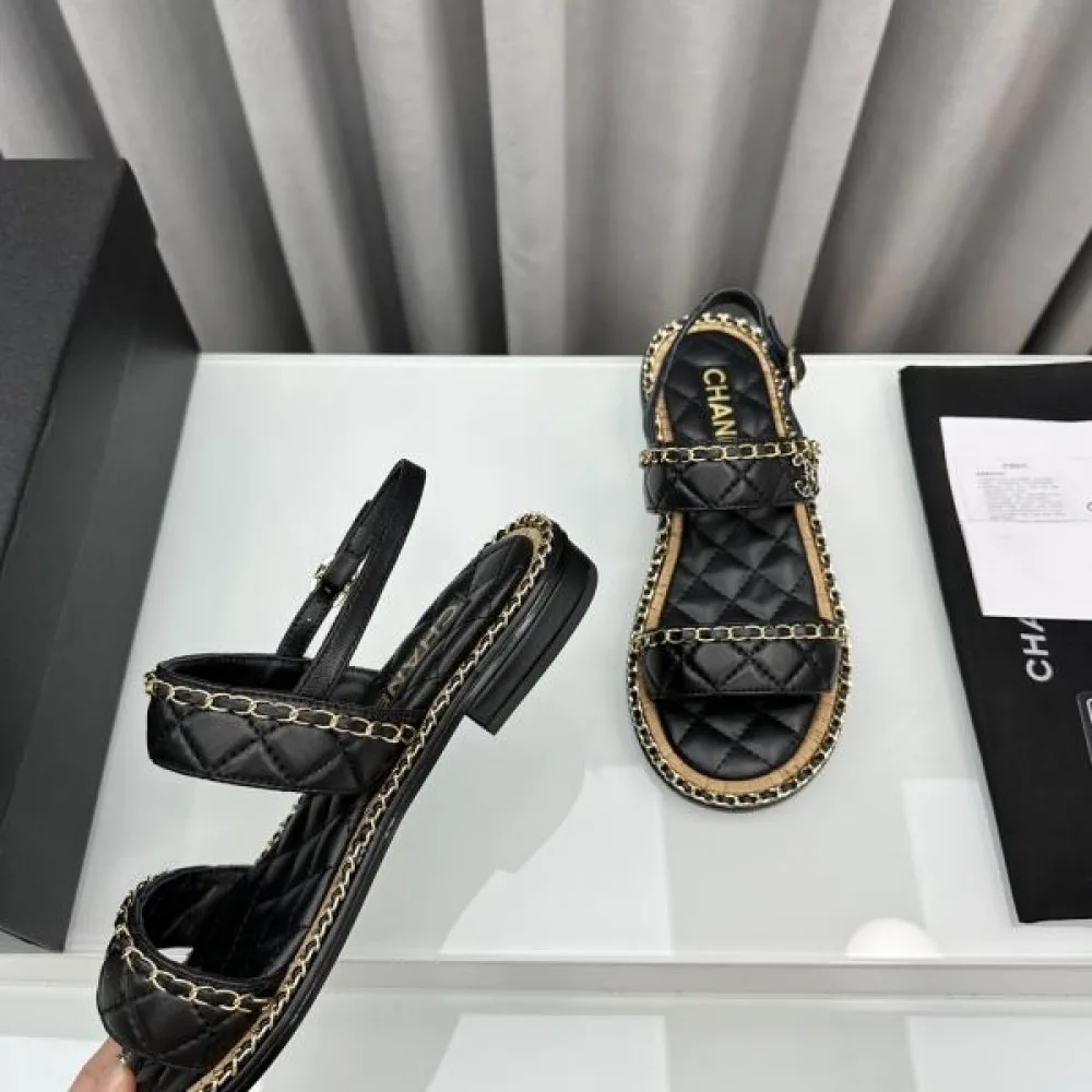 2026 大人っぽいスタイルが完成 CHANEL シャネル レディースサンダル 商品画像 3
