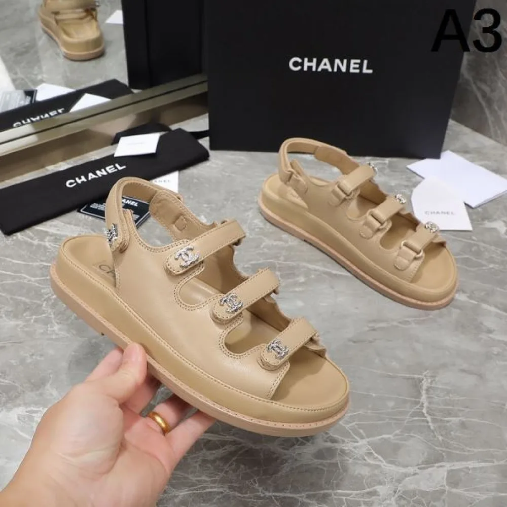2026 春らしいきれい色のように CHANEL シャネル レディースサンダル 商品画像 3