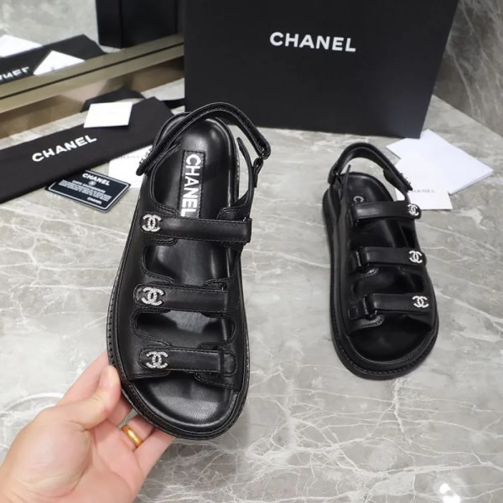 2026 春らしいきれい色のように CHANEL シャネル レディースサンダル 商品画像 5