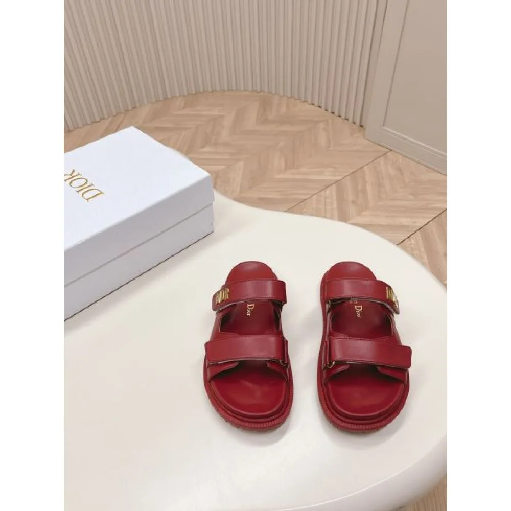 2026 使えて可愛いデザイン夏新品 DIOR ディオール レディーススリッパ 商品画像 6